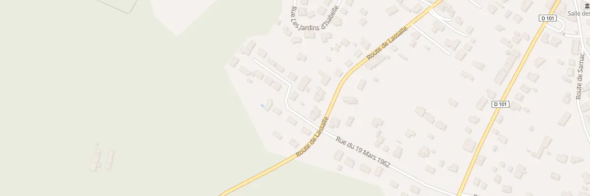 Plan du 1 Rue Les Mendes à Vendays-Montalivet