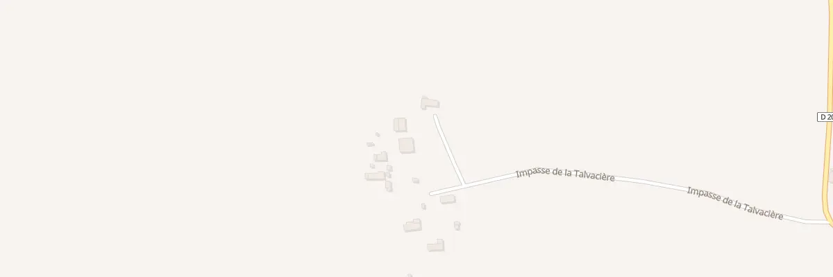 Plan du 5039 La Talvaciere Mesnil-Rainf à Juvigny les Vallées