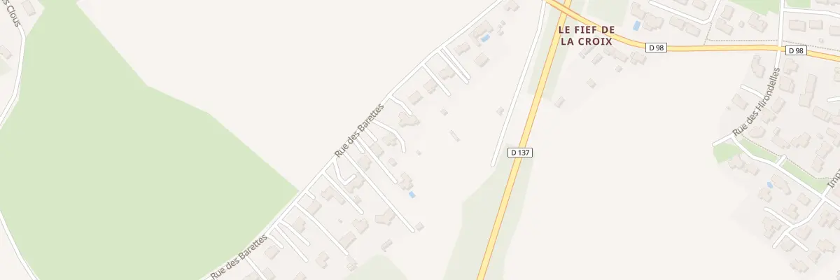 Plan du 15 Rue des barettes à Chantonnay