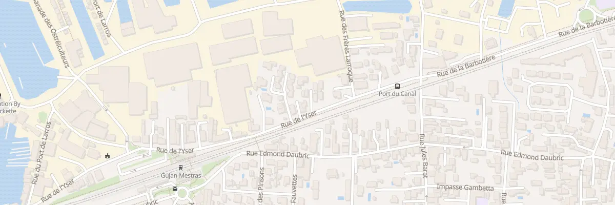 Plan du 91 Rue de l’Yser à Gujan-Mestras