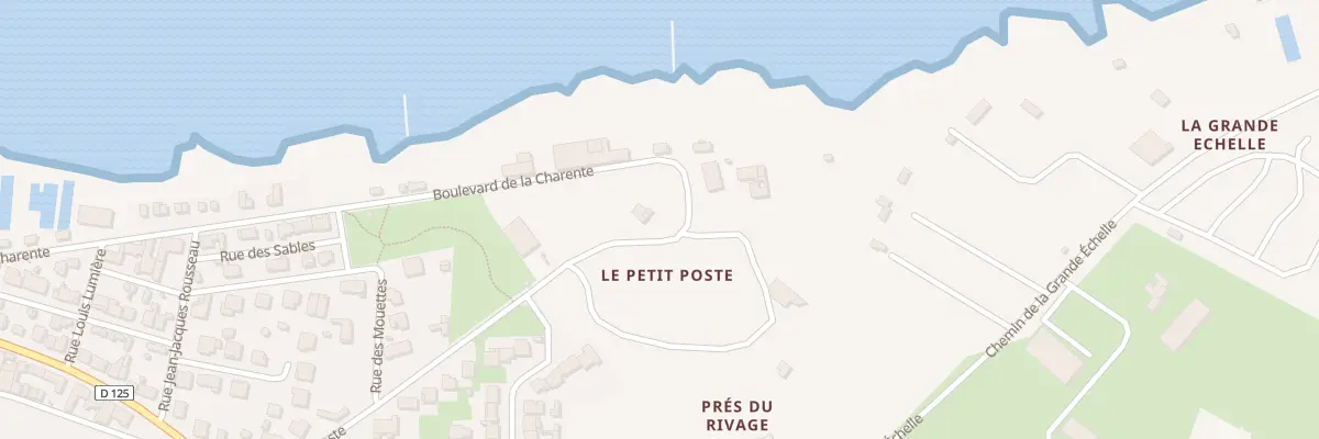 Plan du 9012 Rue du Petit Poste à Port-des-Barques