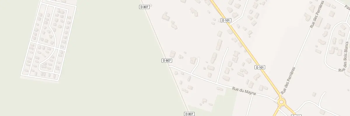 Plan du 1137 La Perriere à Hourtin