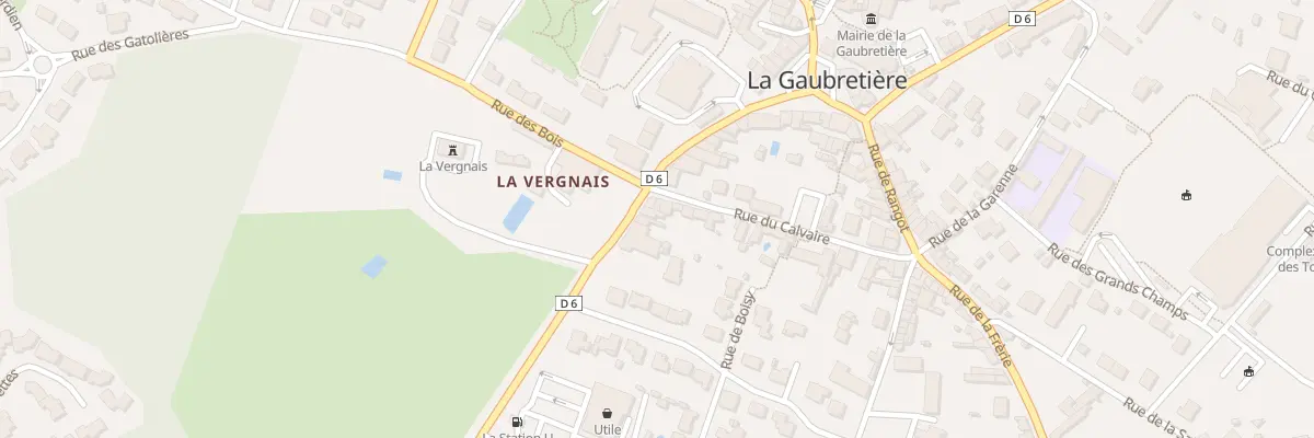Plan du 12 Rue du drillais à La Gaubretière