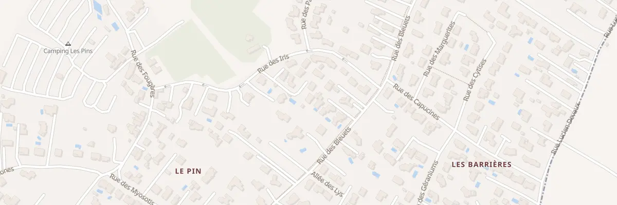 Plan du 2 Imp des Iris à Saint-Palais-sur-Mer