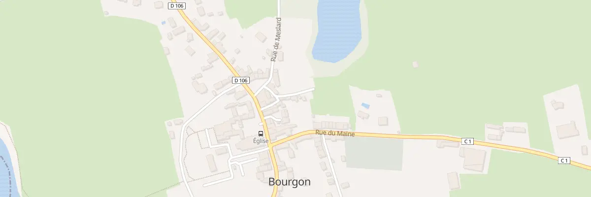 Plan du 4 Imp de la Charité à Bourgon