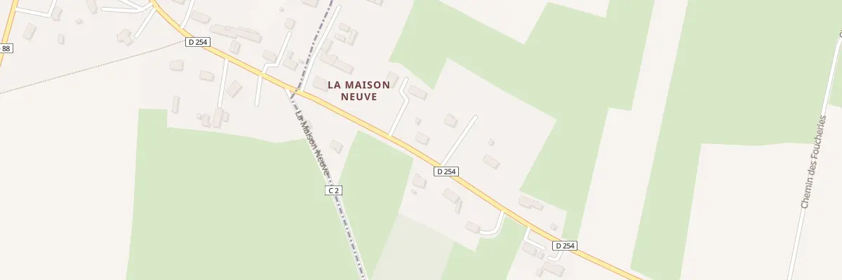 Plan du 4 La Maison Neuve à Moon-sur-Elle