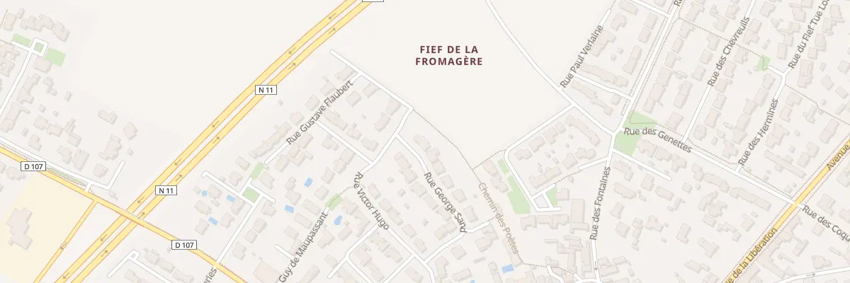 Plan du 20 Rue George Sand à Dompierre-sur-Mer