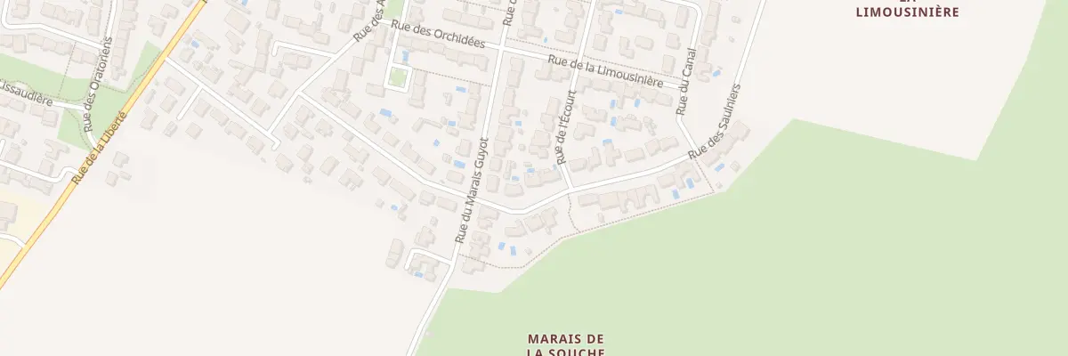 Plan du 3 Rue des Saulniers à Villedoux