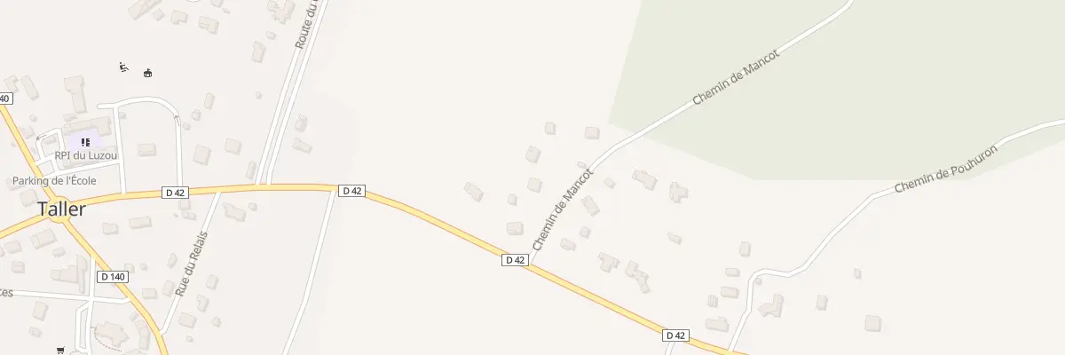 Plan du 571 Che de Mancot à Taller
