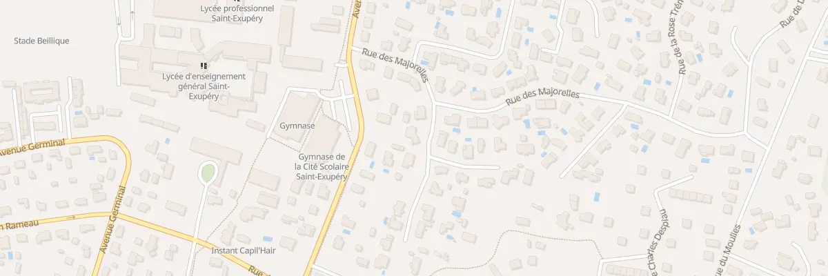 Plan du 38 Rue des Arbousiers à Parentis-en-Born