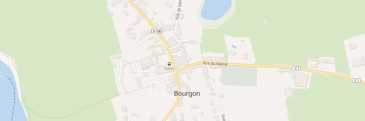 Plan du 6 Rue de Normandie à Bourgon