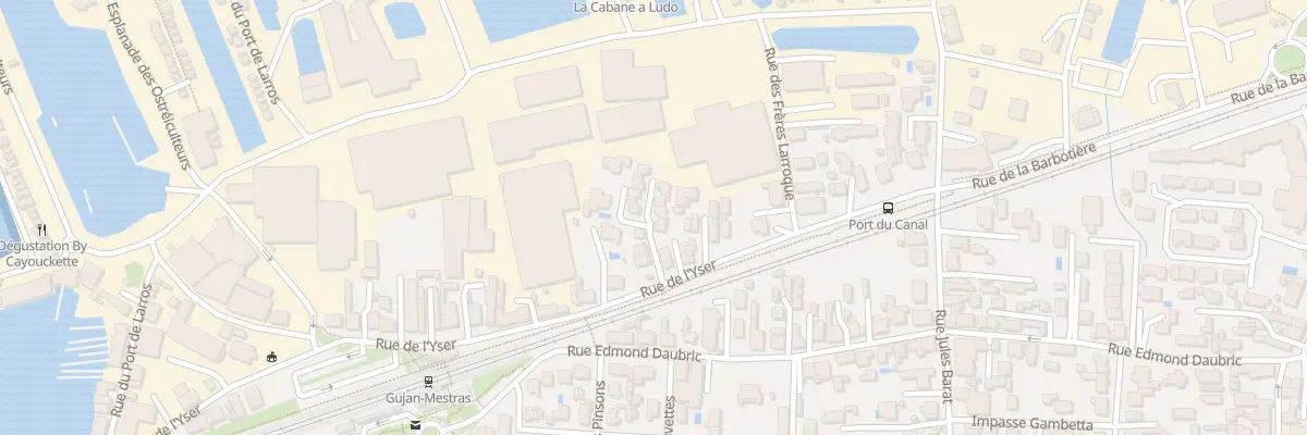 Plan du 83 Rue de l’Yser à Gujan-Mestras