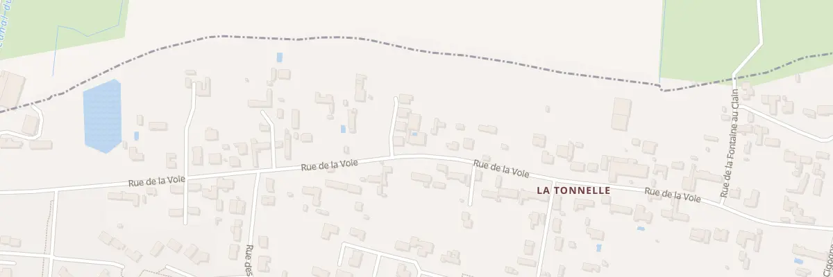 Plan du 38 Rue de la voie à Sainte-Radégonde-des-Noyers