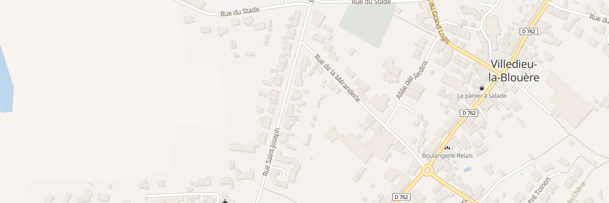 Plan du 17 Rue Saint Joseph (Villedieu) à Beaupréau-en-Mauges