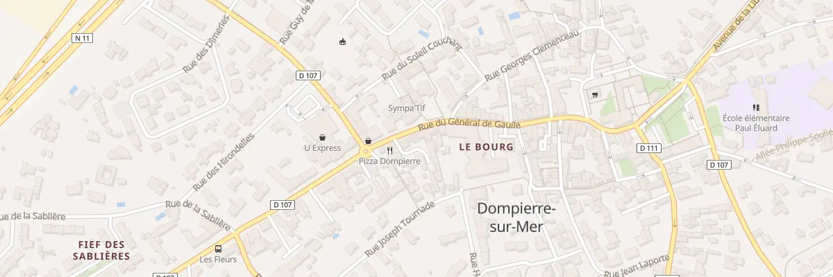 Plan du 37 Rue du Général de Gaulle à Dompierre-sur-Mer