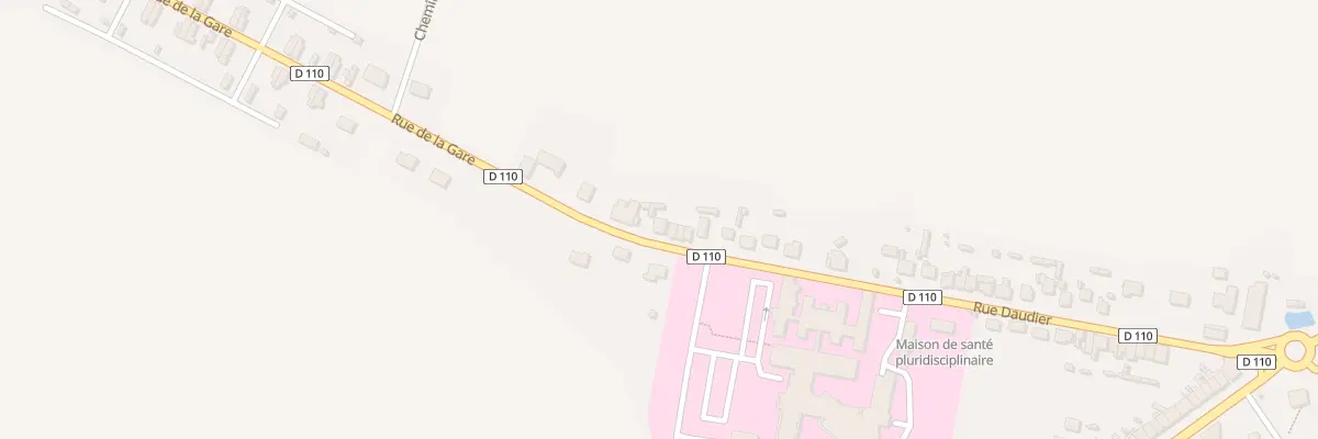 Plan du 5 Rue de la Gare à Renazé