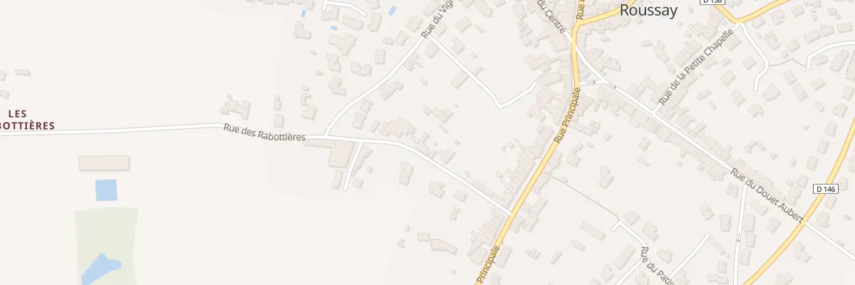 Plan du 2 Rue du Vigneau (Roussay) à Sèvremoine