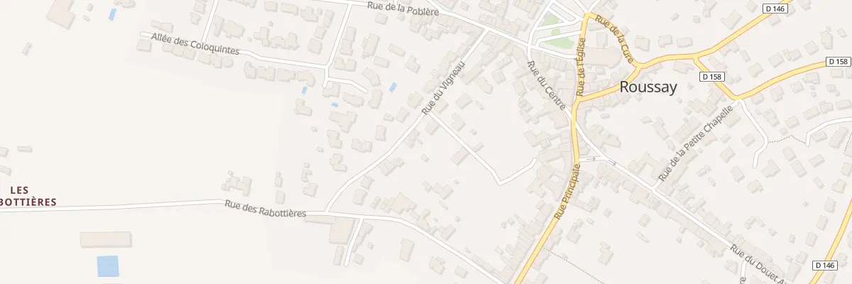 Plan du 14B Rue du Vigneau (Roussay) à Sèvremoine