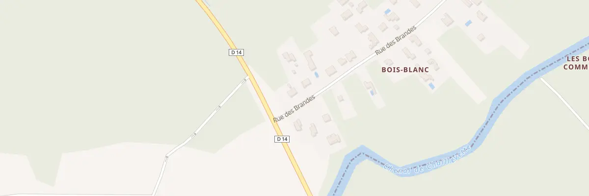 Plan du 64 Rue des Brandes à Chaillevette