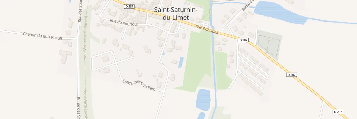Plan du 5173 Che du Presbytere à Saint-Saturnin-du-Limet