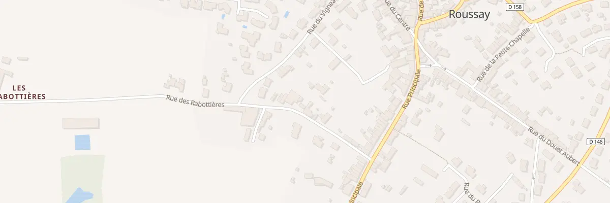 Plan du 6 Rue du Vigneau (Roussay) à Sèvremoine