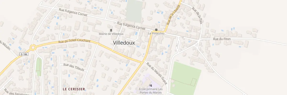 Plan du 18 Rue de la Liberté à Villedoux