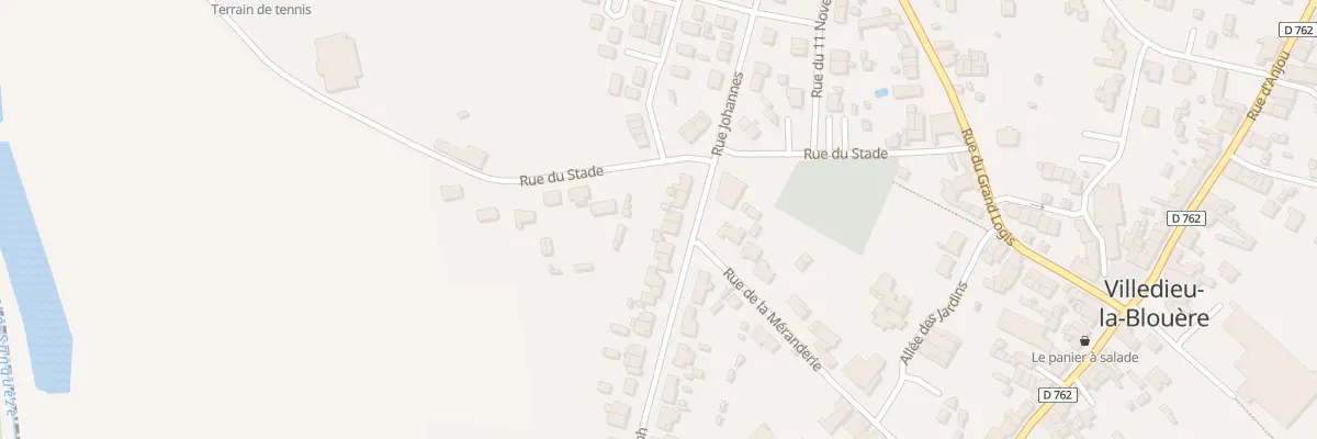 Plan du 2 Rue Saint Joseph (Villedieu) à Beaupréau-en-Mauges