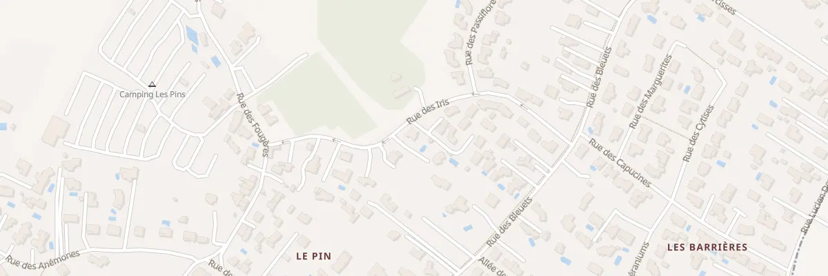 Plan du 11 Rue des Iris à Saint-Palais-sur-Mer