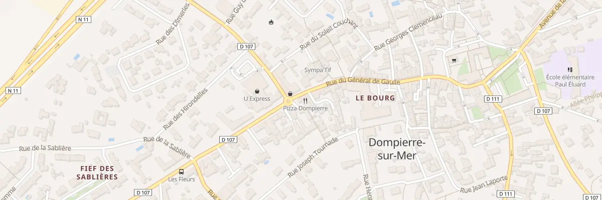 Plan du 53 Rue du Général de Gaulle à Dompierre-sur-Mer