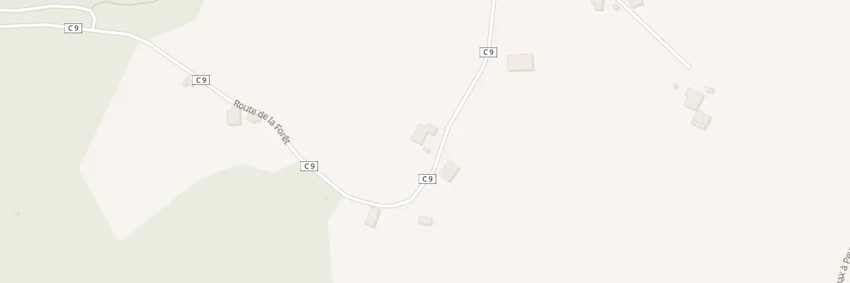 Plan du 1240 Rte de la Foret à Cauneille