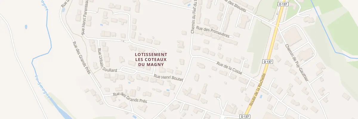 Plan du 44 Rue de la Cosse à Saint-Jean-d’Hermine