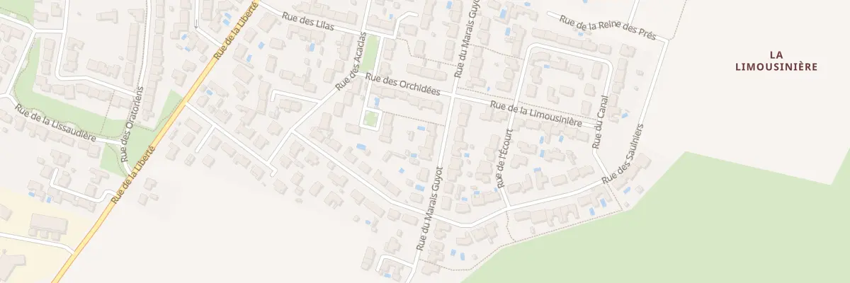 Plan du 17 Rue du Marais Guyot à Villedoux