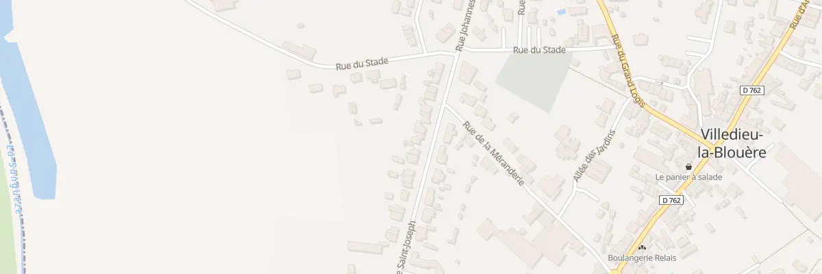 Plan du 16 Rue Saint Joseph (Villedieu) à Beaupréau-en-Mauges