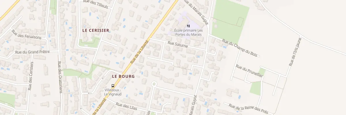 Plan du 3 Sq Neptune à Villedoux