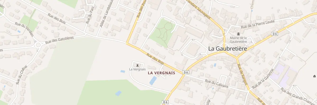Plan du 5 Rue des bois à La Gaubretière