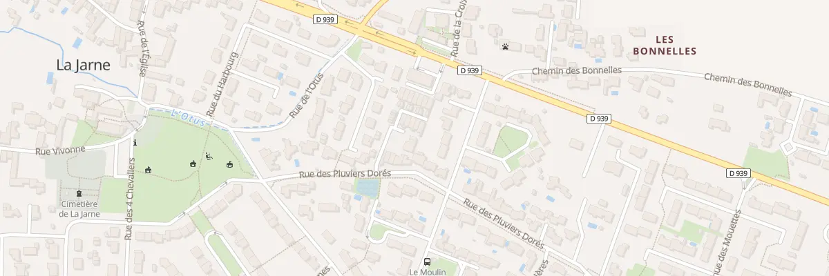 Plan du 30 Rue des Pluviers Dorés à La Jarne