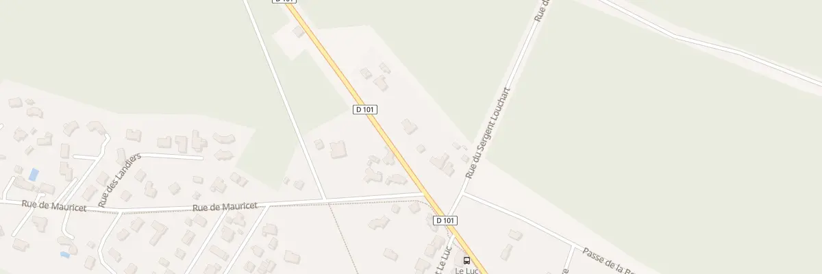 Plan du 65 Rue de la Côte d’Argent à Hourtin