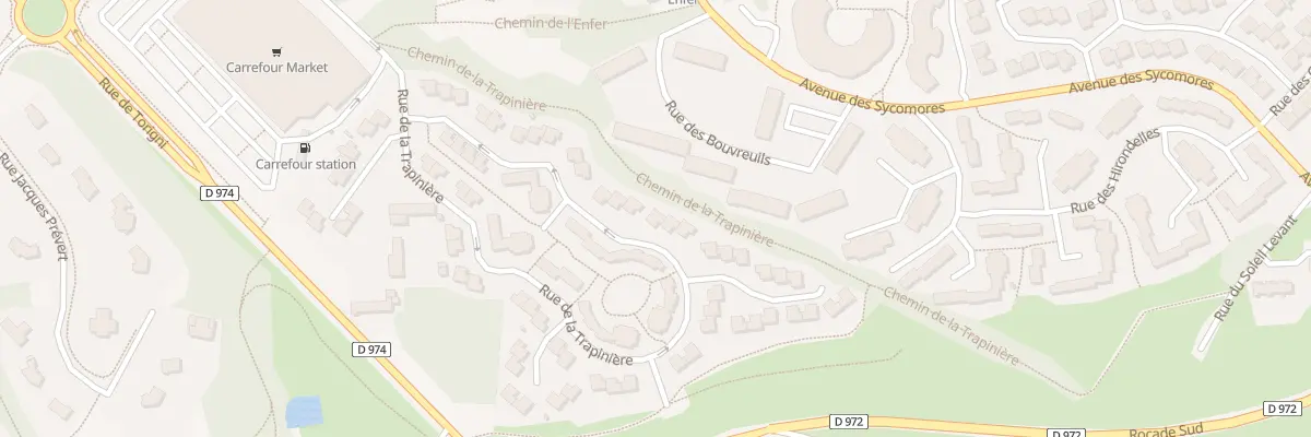 Plan du 622 Rue de la Trapinière à Saint-Lô