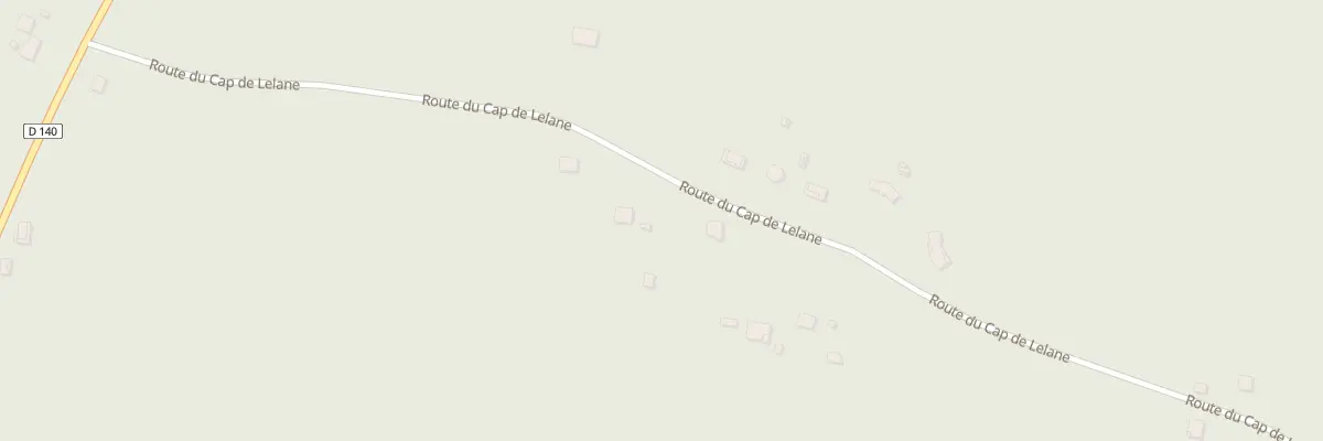 Plan du 3291 Rte du Cap de Lelane à Taller
