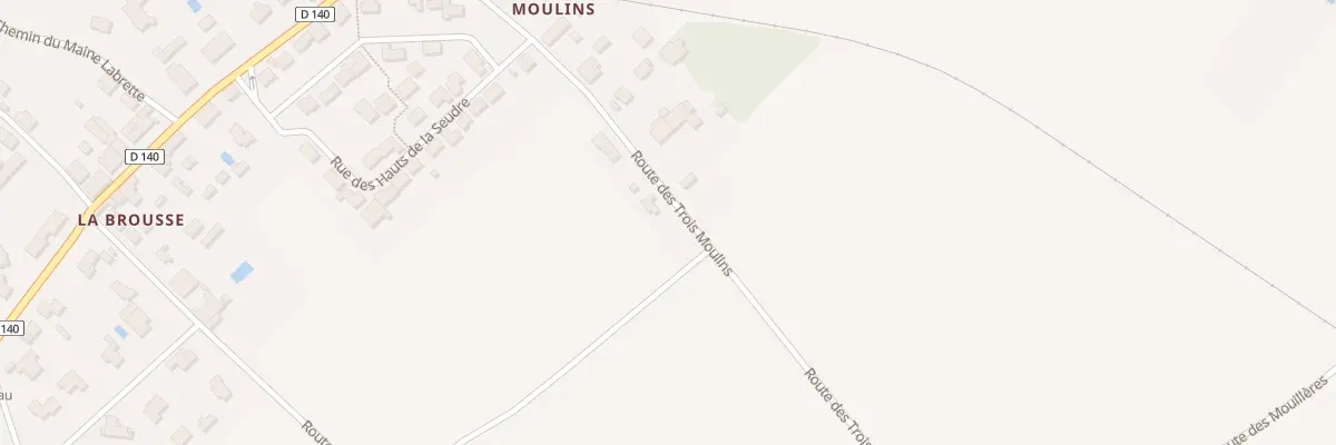 Plan du 24 Rte des Trois Moulins à Chaillevette