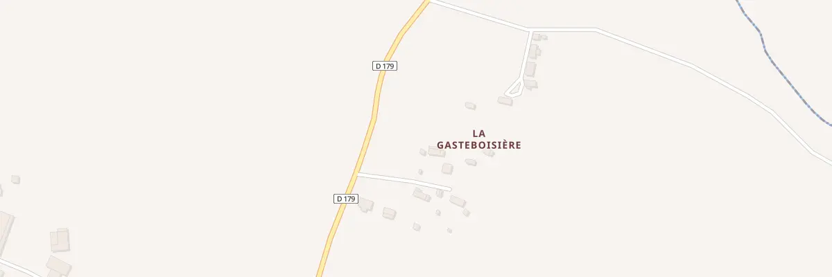 Plan du 5096 La Gateboisiere au Mesnil-Adelée