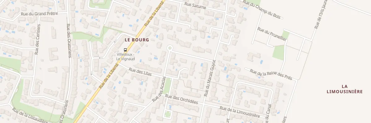 Plan du 1 Sq des Myosotis à Villedoux