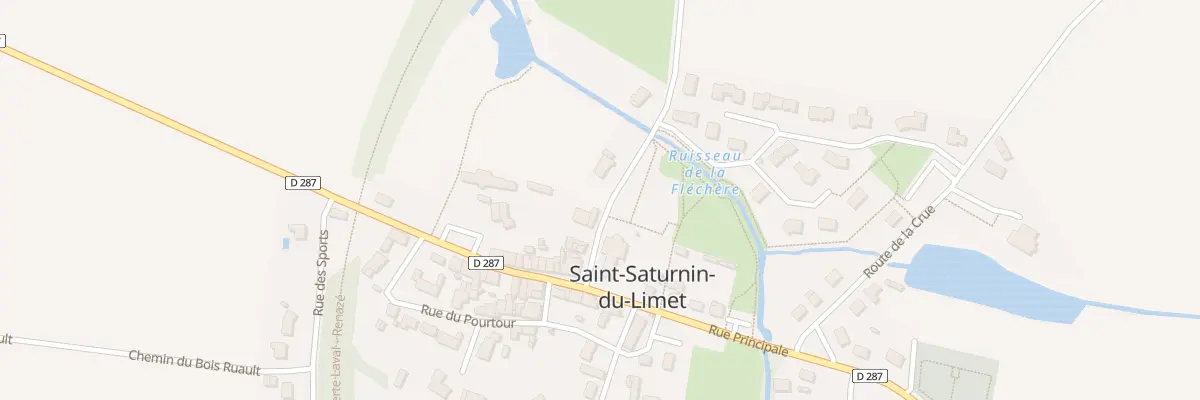 Plan du 5 Che du Brossais à Saint-Saturnin-du-Limet