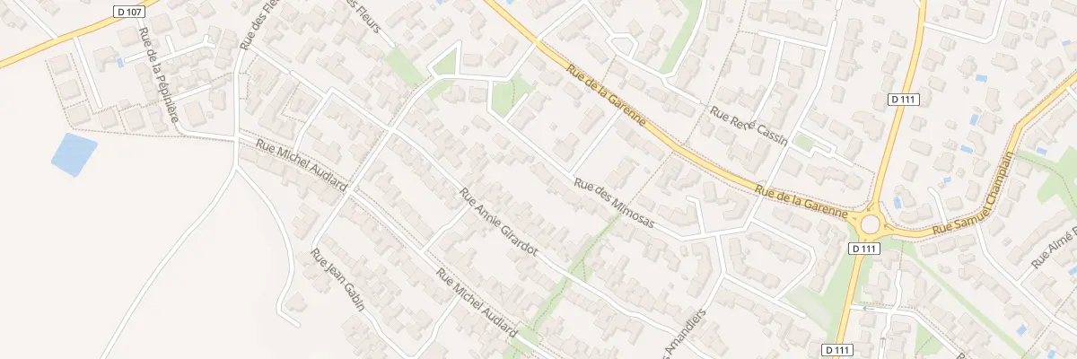 Plan du 9 Rue des Acacias à Dompierre-sur-Mer