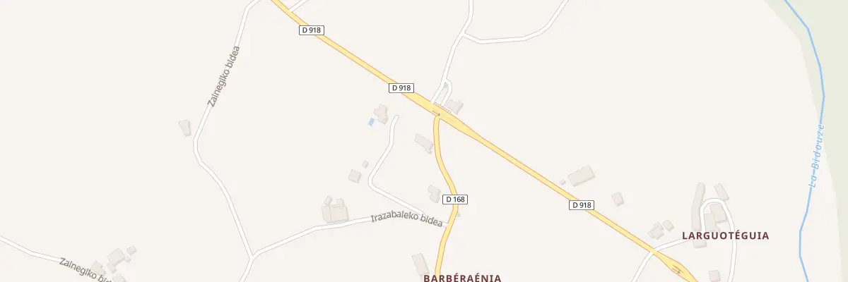 Plan du 5015 Placagagna Nord à Bunus