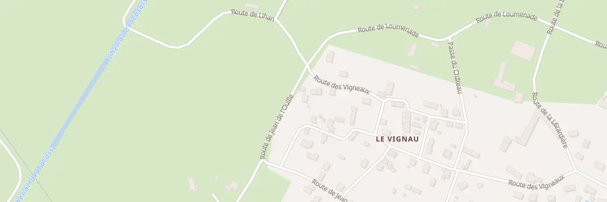 Plan du 38 Rte Jean de l’Ouille à Talais