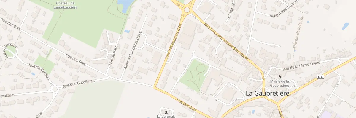 Plan du 8 Rue des boutons d’or à La Gaubretière