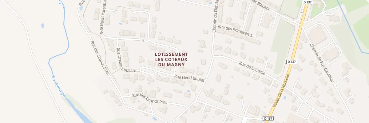 Plan du 4 Rue Jérôme Bujeaud à Saint-Jean-d’Hermine