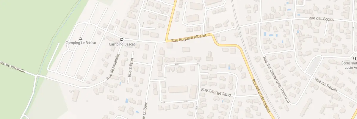 Plan du 11 Rue Anne-Marie Basque à Dax