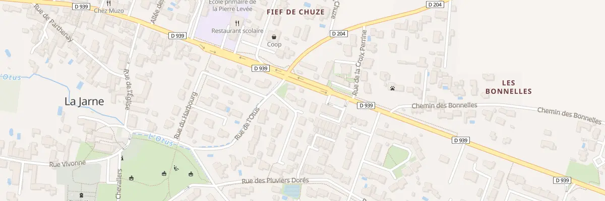 Plan du 3 Rue du Fief Girard à La Jarne